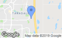 Map of Walden, AB