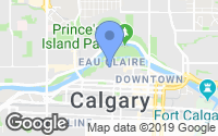 Map of Walden, AB