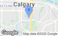 Map of Walden, AB