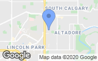 Map of Walden, AB