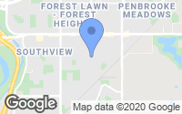 Map of Walden, AB